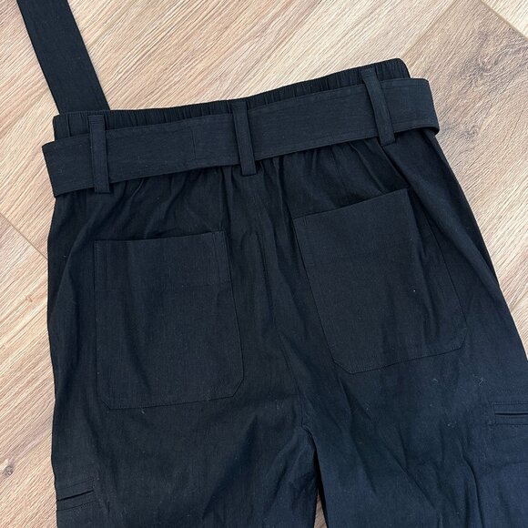 Vince Belted Linen-Blend Pants - Picture 6 of 13